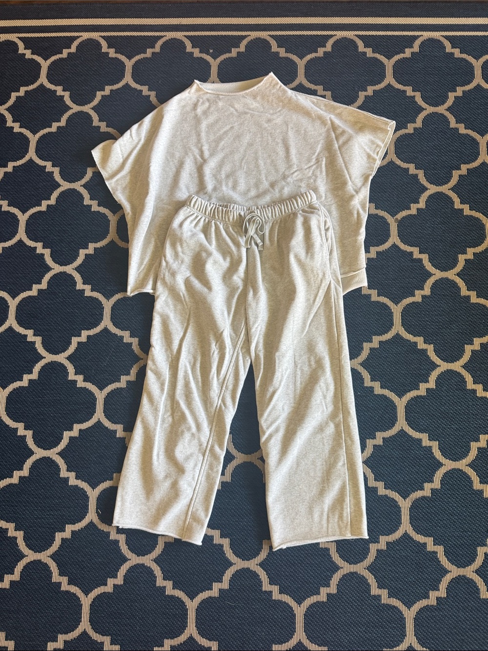 Amazon Wide-Leg Pull-On Pants in Cream